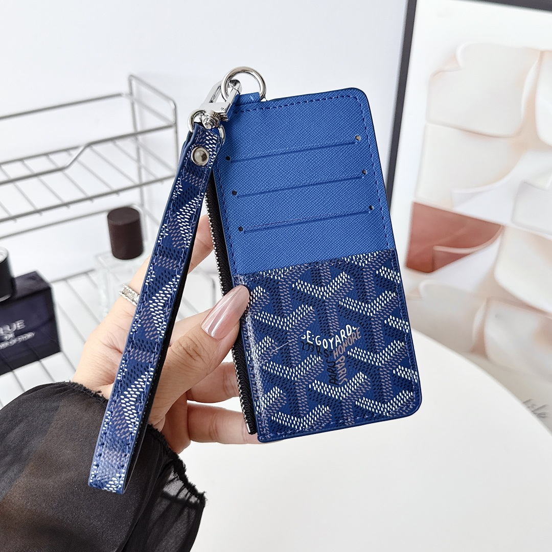 GO Chevron Zipline 03 Wrist Strap Card Holder - Vania Cases