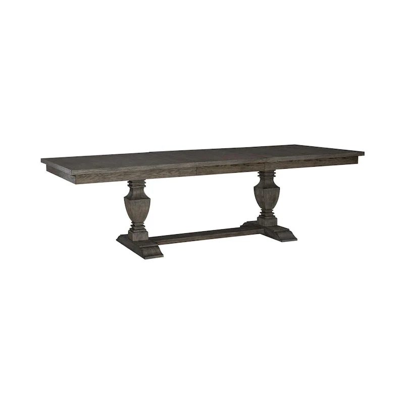 Brown Bracket Table Set