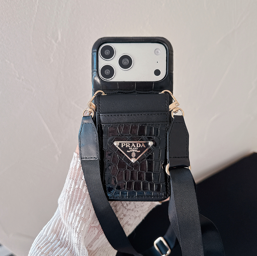 PP Croc Valet 01 Detachable Crossbody Case for iPhone - Vania Cases