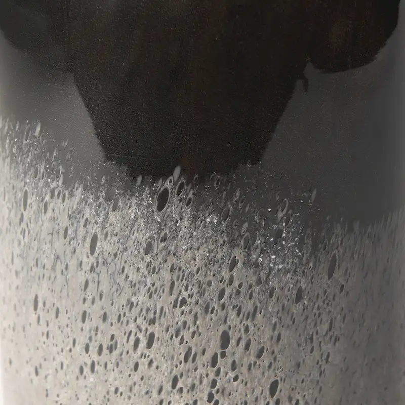 Emu Small Black & Grey Vase