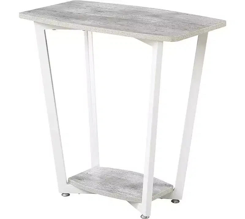 HomeStock Rectangle Metal Table Top End Table 1 -piece