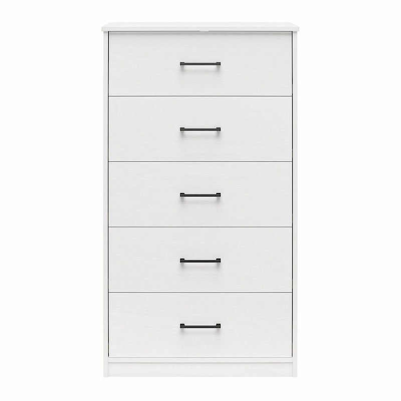 Ameriwood Home BrEZ Build Pearce Tall 5 Drawer Dresser