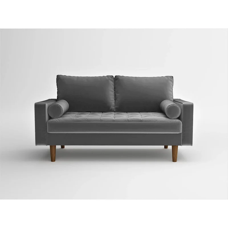 US Pride Lopez Mid-century Loveseat