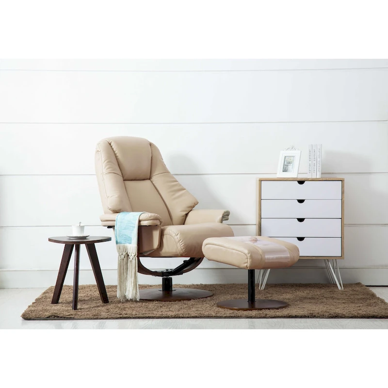 Recliner with Ottoman