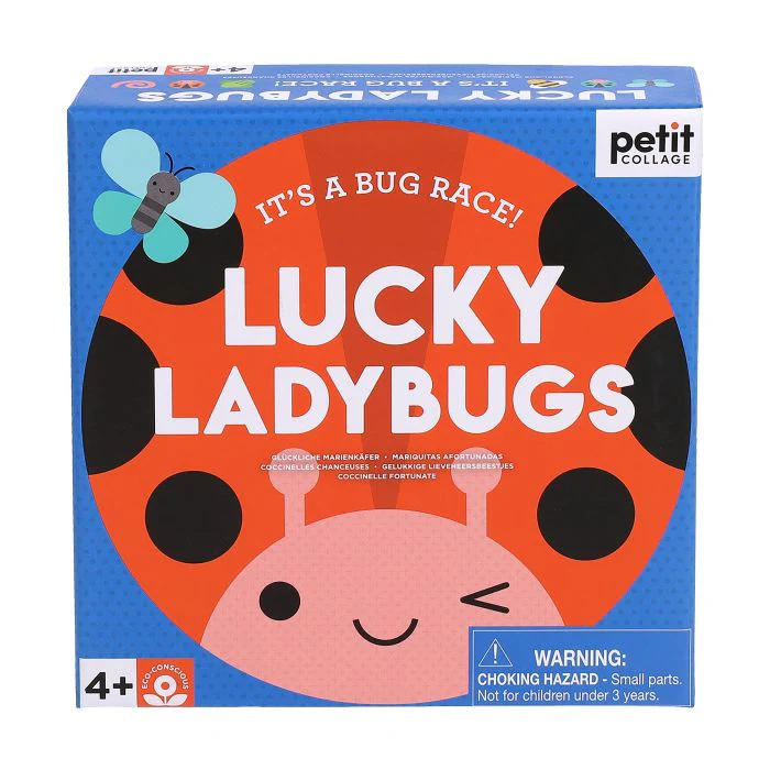 Petit Collage Lucky Ladybugs 15x5x15cm