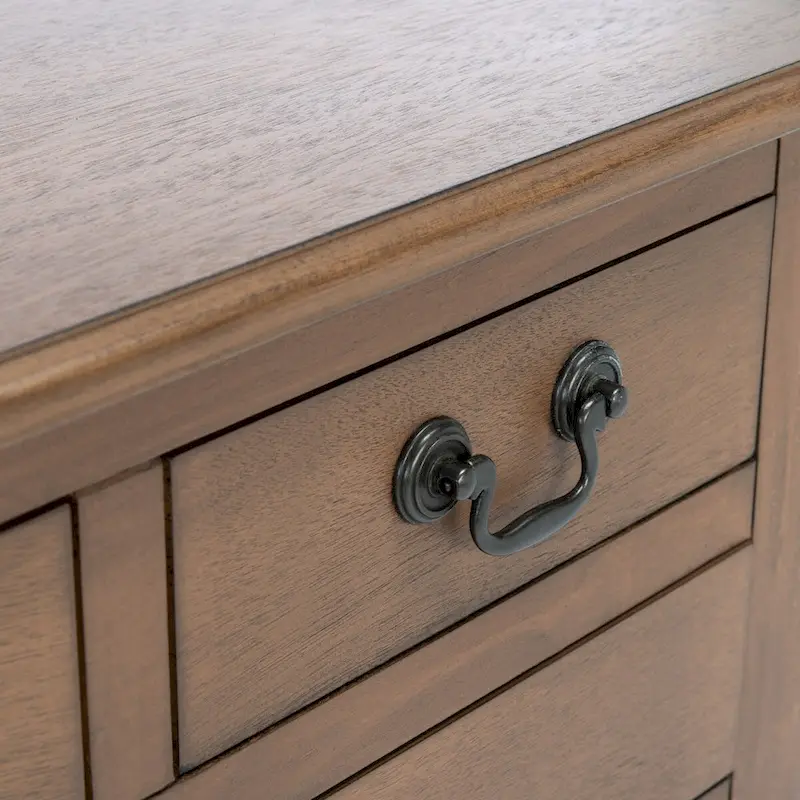 SAFAVIEH Ivie 3-Drawer Console Table - 23.5  W x 13  L x 29.5  H - 23.5  W x 13  L x 29.5  H - 24Wx13Dx30H