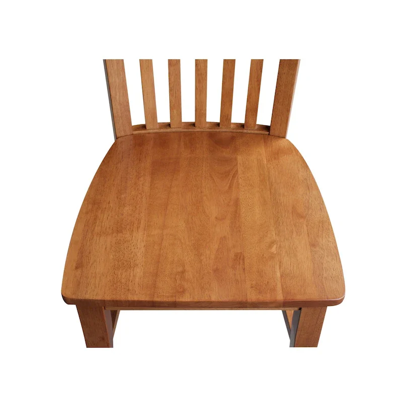 Solid Wood Cosmo Tall Mission Chairs, Set of 2