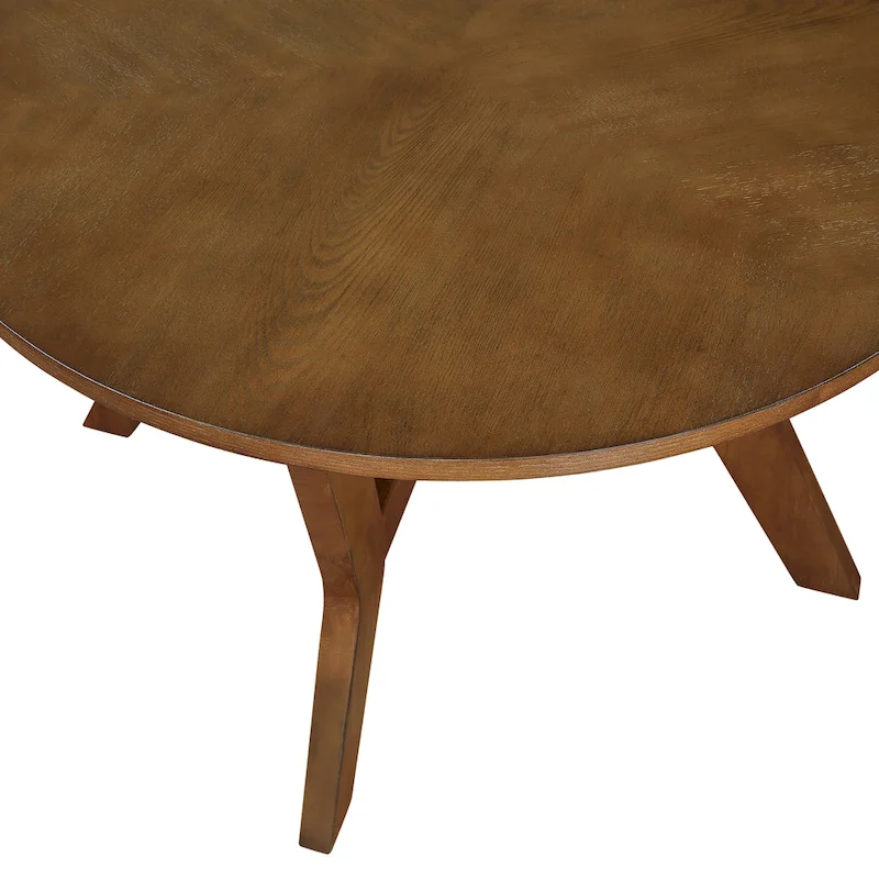 32inch Wood Round Coffee Table