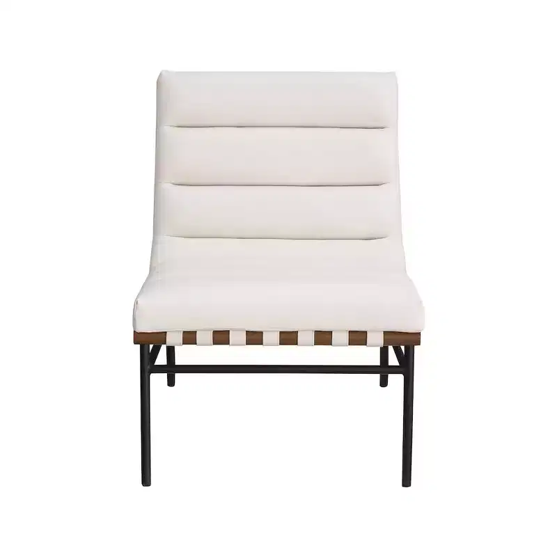 Meridian Furniture,Burke Vegan Leather Accent Chair