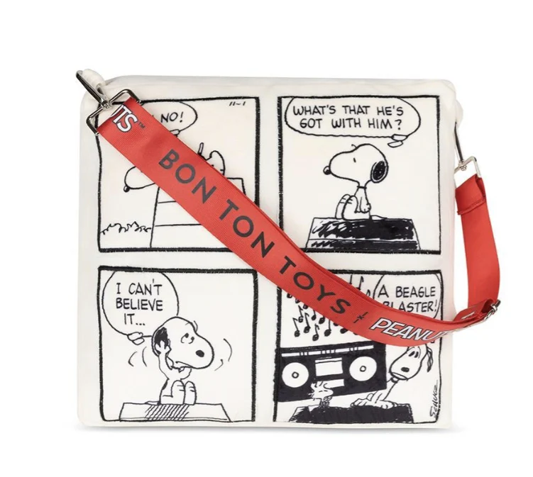 Peanuts Snoopy Comic Strip Pillow 28cm