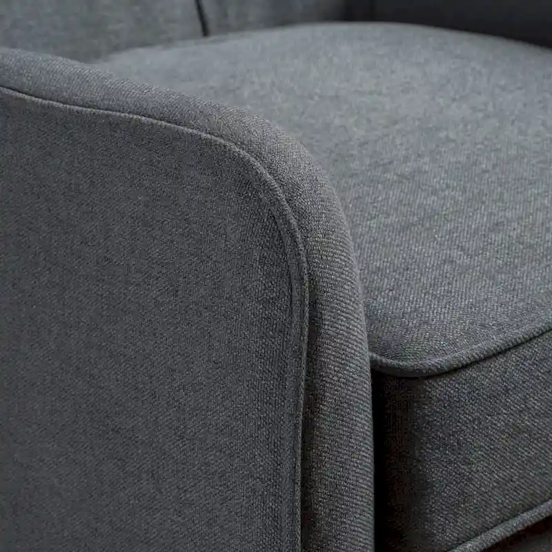 Felicity Mid-century Modern Tufted Armchair by Christopher Knight Home