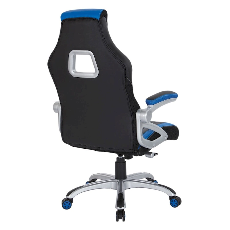 Bonded Leather and Mesh Racing Style Gaming Chair