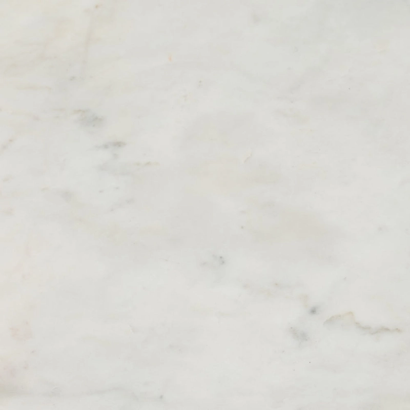 Sagebrook Home Modern Marble and Wood 16H Abstract Oval Coffee Table - 48 x 24 x 16