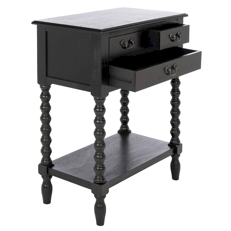 SAFAVIEH Ivie 3-Drawer Console Table - 23.5 W x 13 L x 29.5 H - 23.5 W x 13 L x 29.5 H - 24Wx13Dx30H