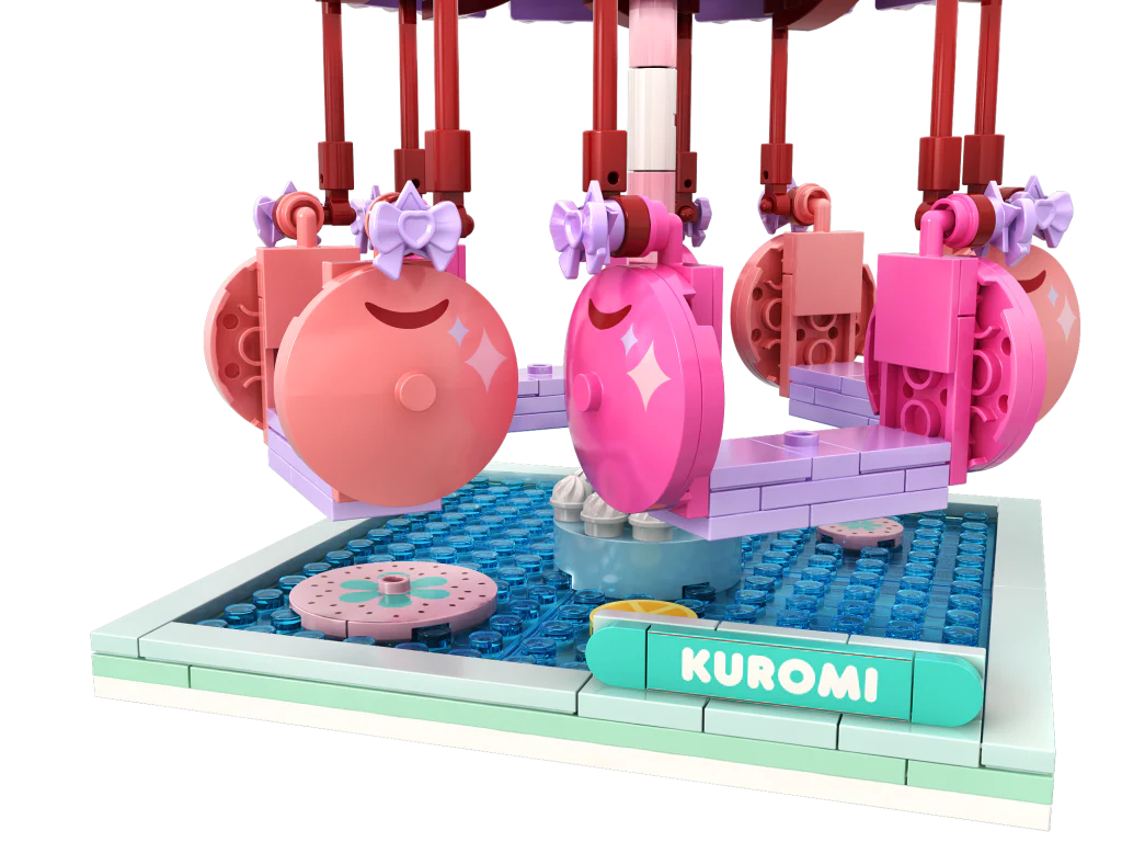 Hello Kitty - YuMe Blocks Summer Wunderland- Kuromi Swing Ride