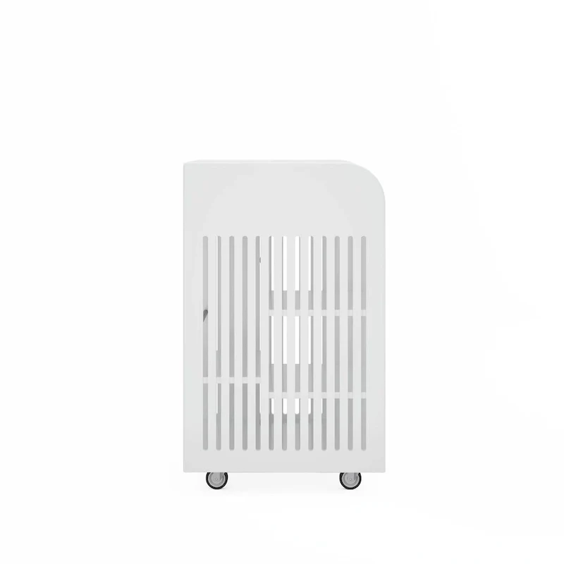 4-Tier Kitchen Island Cart with Spice Rack & Locking Casters