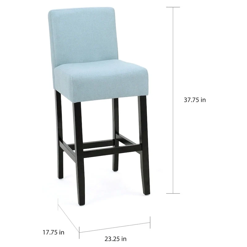 Lopez 26-inch Fabric Counter Stool (Set of 2) by Christopher Knight Home - 26