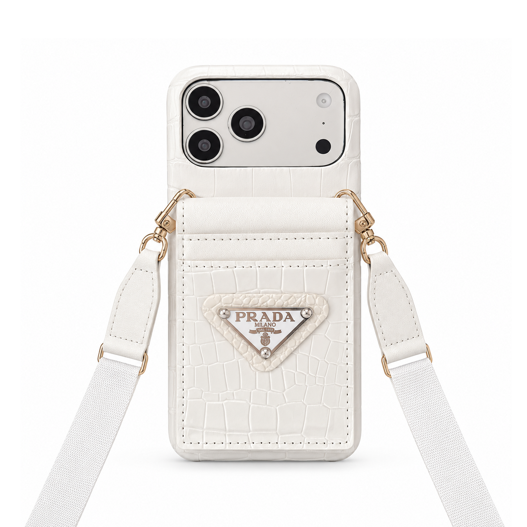 PP Croc Valet 02 Detachable Crossbody Case for iPhone - Vania Cases