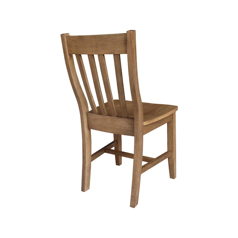 Quince Solid Wood Schoolhouse Chairs, Set of 2