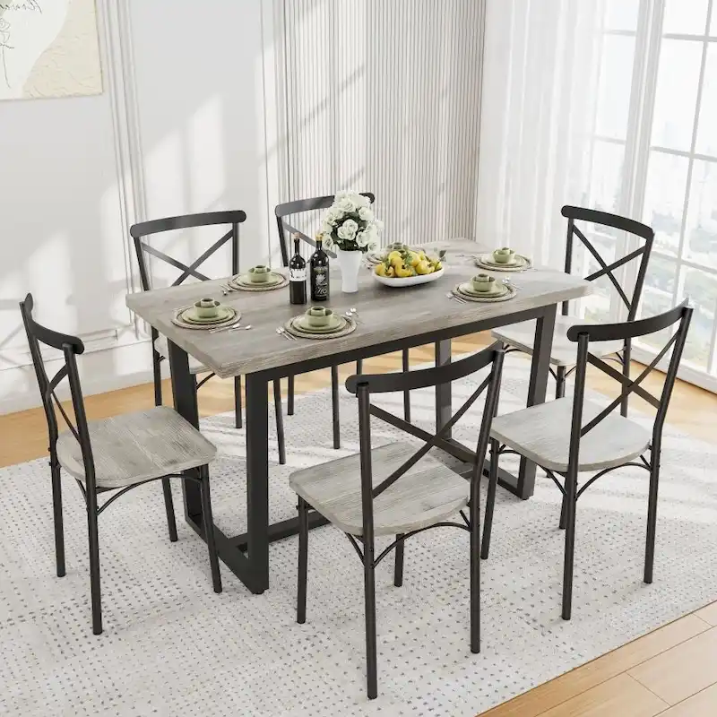 7 Pieces Dining Set Perfect for Kitchen