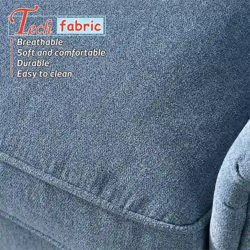 OVIOS Upholstered Mid-century Sofa