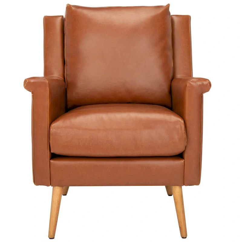 SAFAVIEH Anner Mid-Century Arm Chair - 28.7 x 28.4 x 33.9 - 29Wx28Dx34H