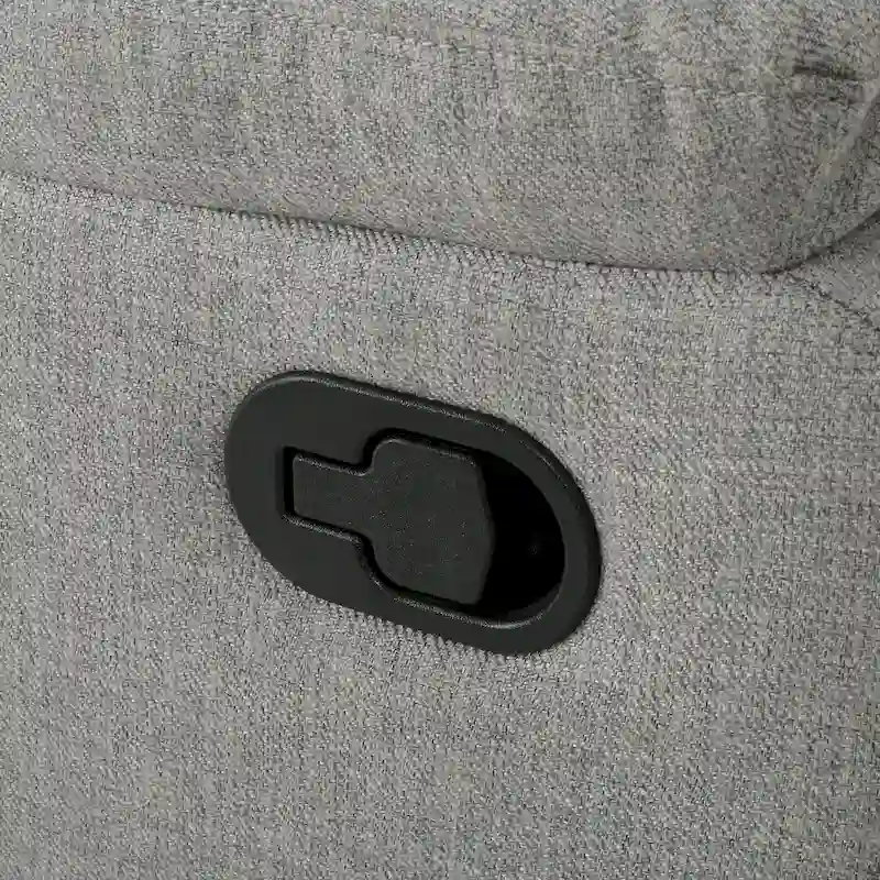 Mozelle Classic Fabric Gliding Recliner by Christopher Knight Home