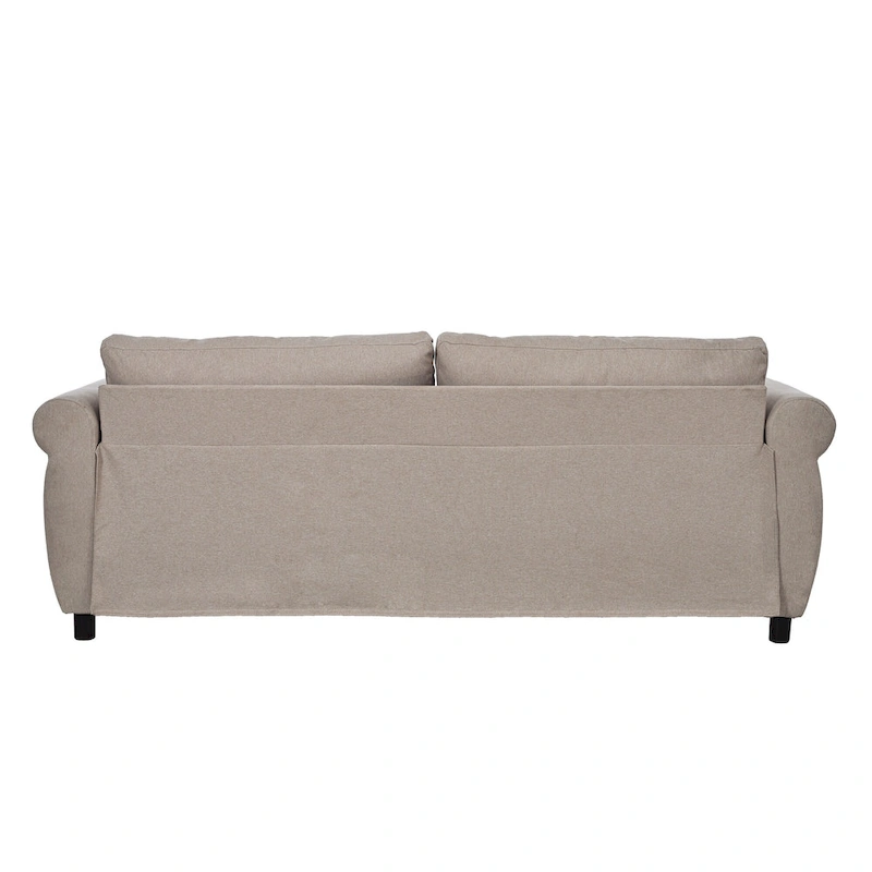 80.7 Pull-Out Sleeper Sofa Bed with Foam Mattress