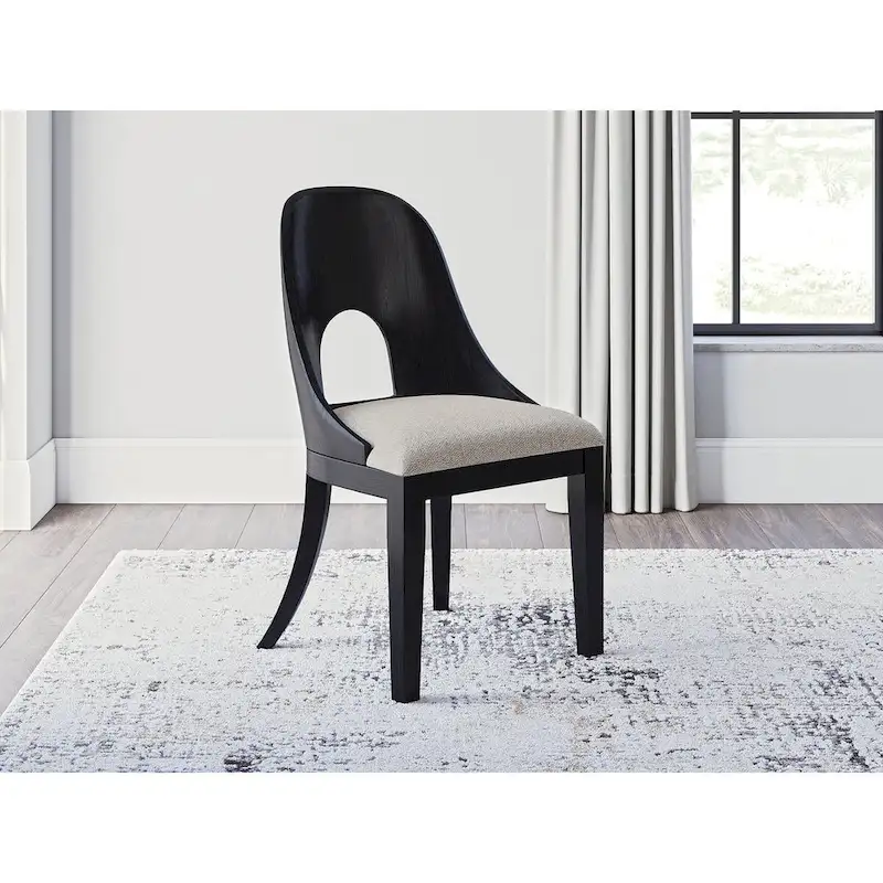 Signature Design by Ashley Rowanbeck Black Home Office Desk Chair - 20