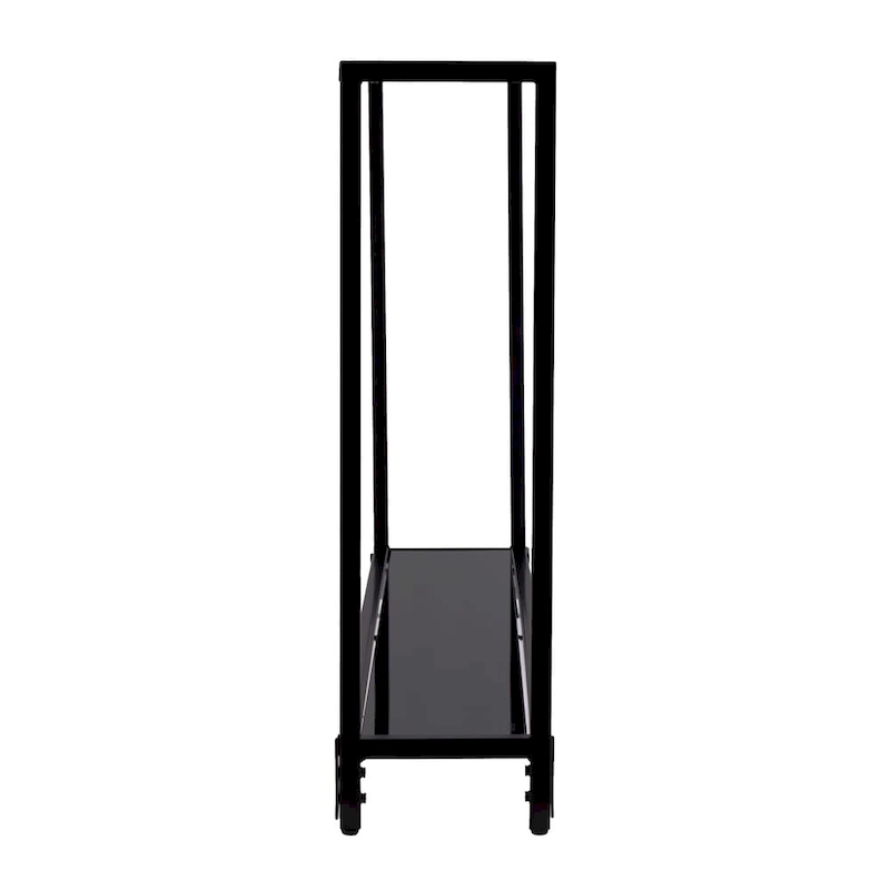 SEI Furniture Glenn Narrow Metal Console Table