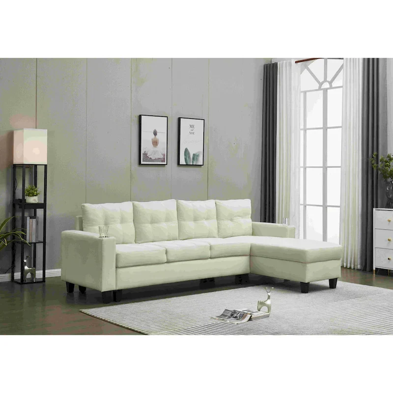 Reversible Chaise Sectional Sofa
