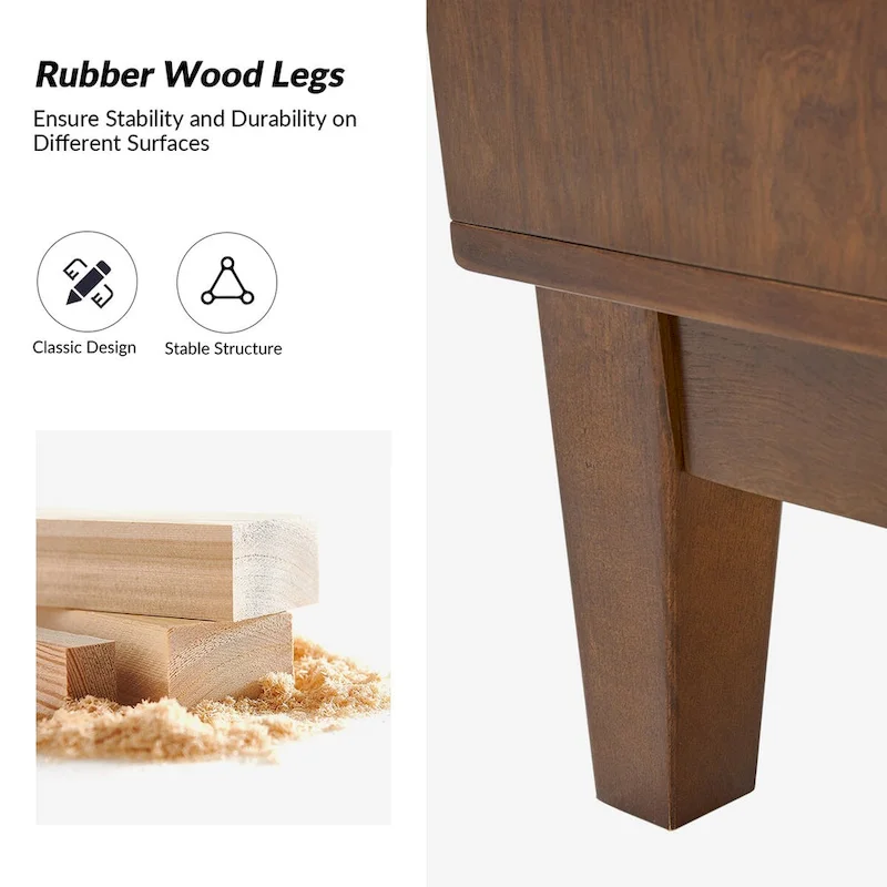 Ofelia Mid-century 60  Wide Geometric Patterned Sideboard with Adjustable Shelves by HULALA HOME