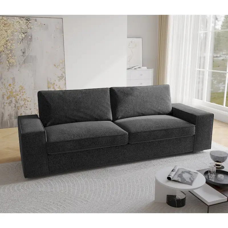 80  Loveseat Couch 3 Seater Sofa