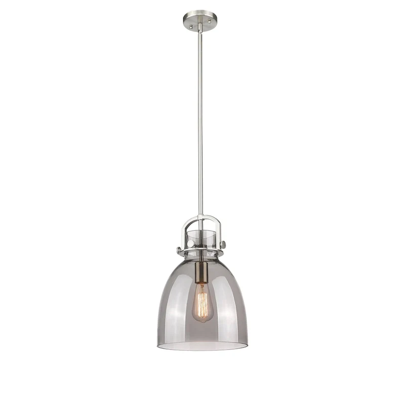 Innovations Lighting Newton Bell - 1 Light 10  Stem Hung Pendant
