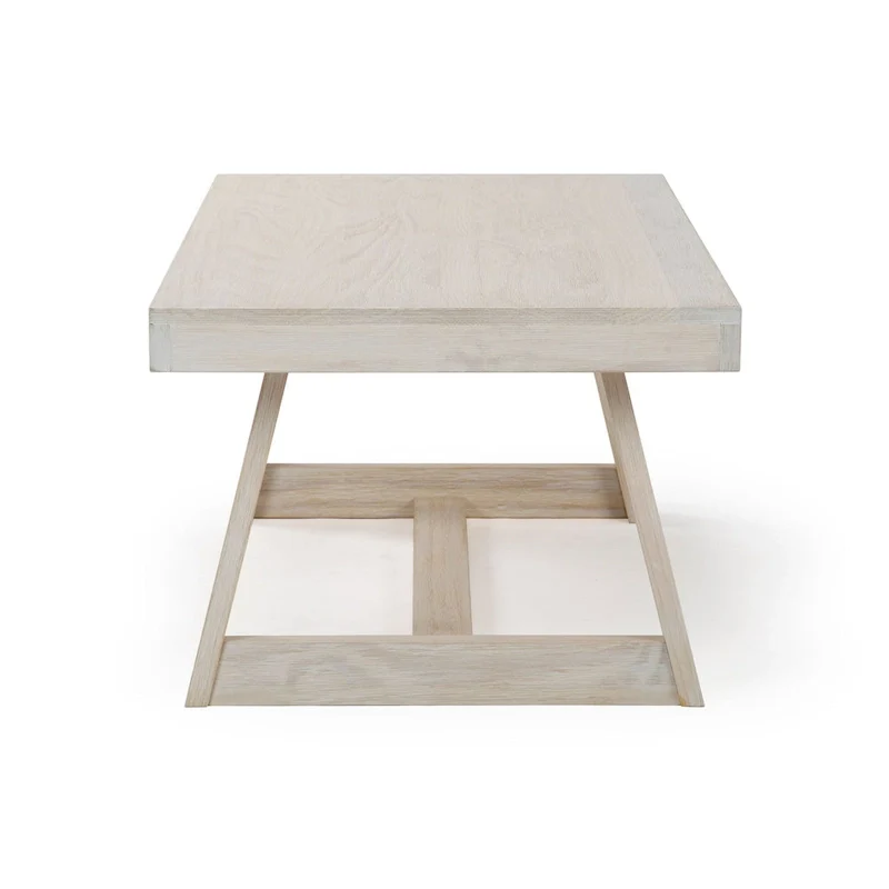 Plank and Beam Classic Rectangular Trestle Leg Coffee Table - 48