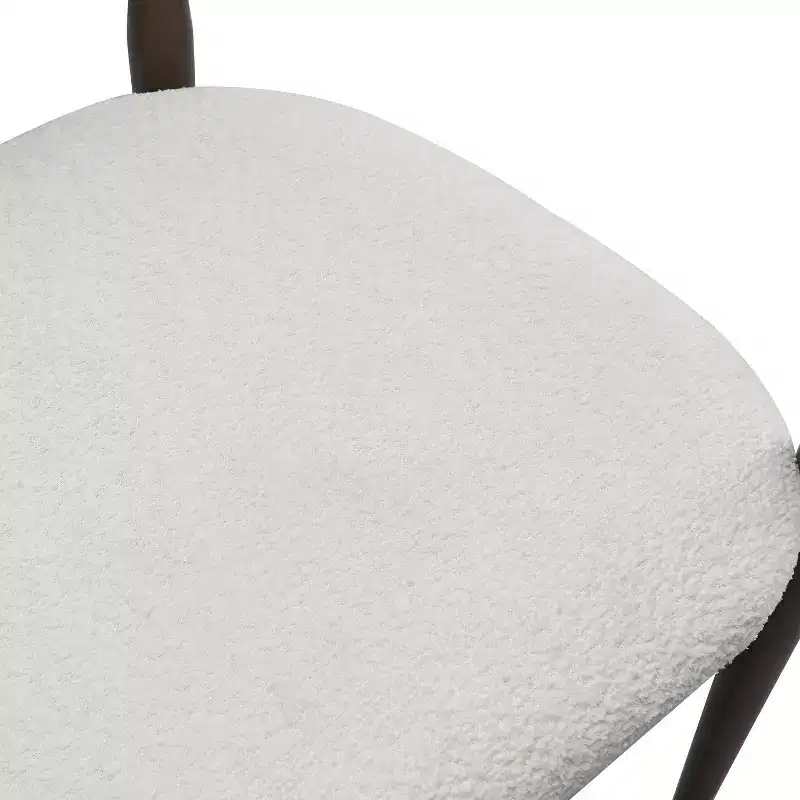 Christopher Knight Home Alger Modern Fabric Upholstered Iron 25 Inch Counter Stools (Set of 2)