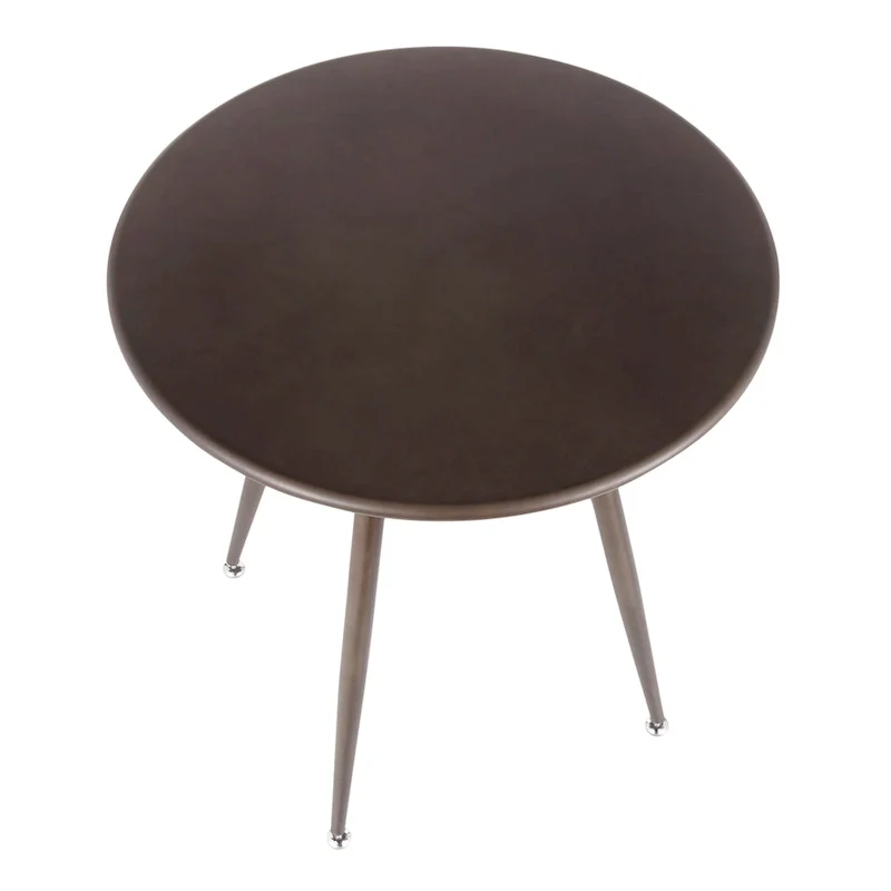 Carbon Loft Barton Industrial Round Dinette Table