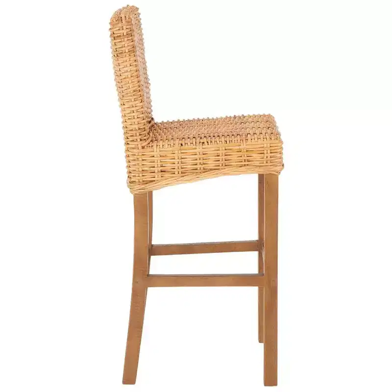 Tobie Rattan Bar Stool