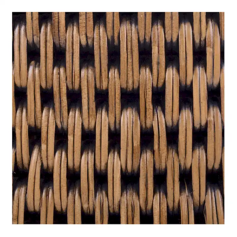 Kamari Rattan Coffee Table & Side/End Table w/ Wood Top