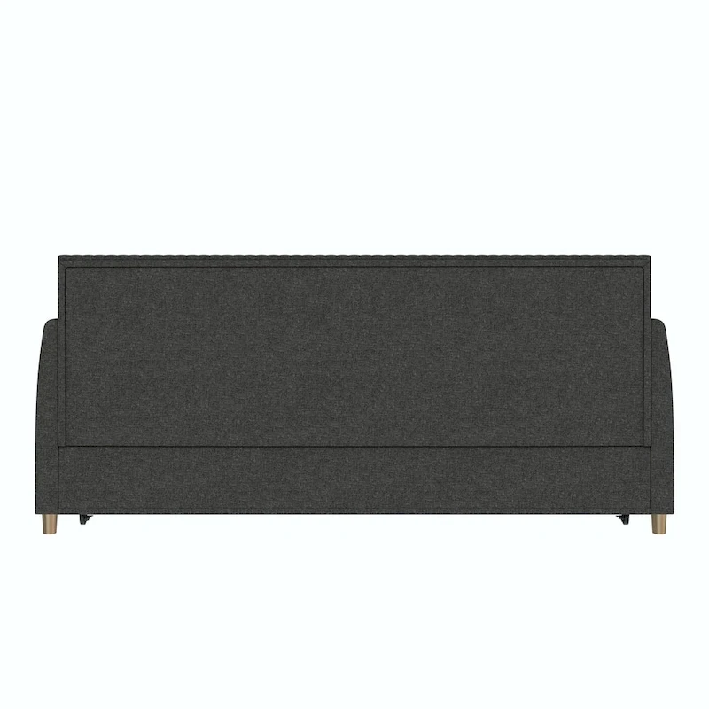 Mr. Kate Daphne Upholstered Twin Daybed with Roll Out Trundle