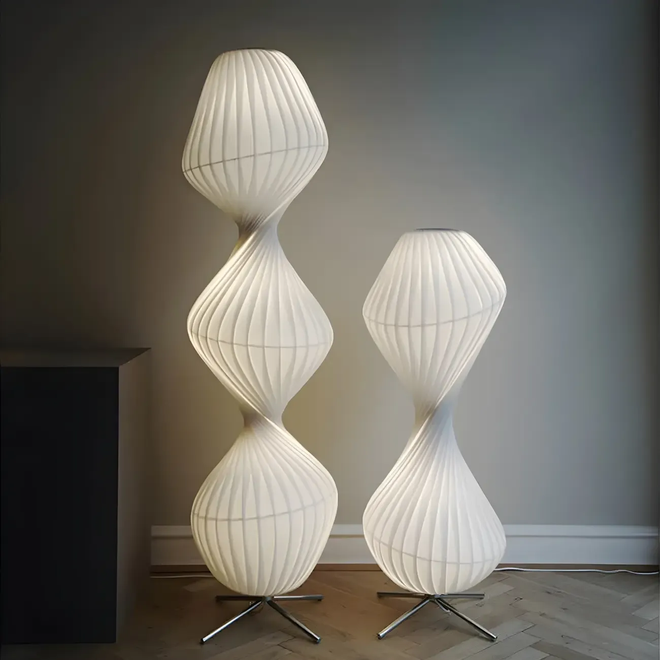 Unique Standing LED Floor Lamp for Living Room Decor