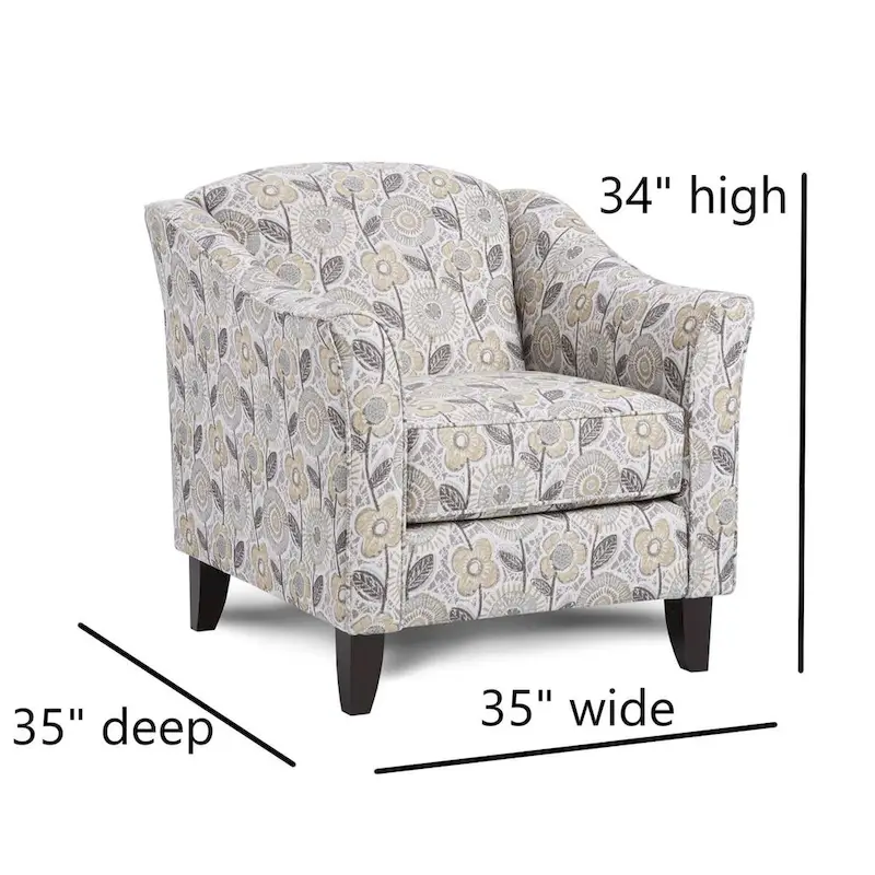 Dayflower Haze Accent Chair