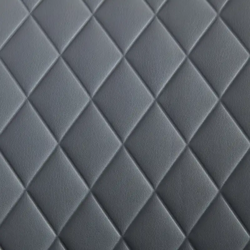 Art Leon Faux Leather Swivel Accent Arm Chair