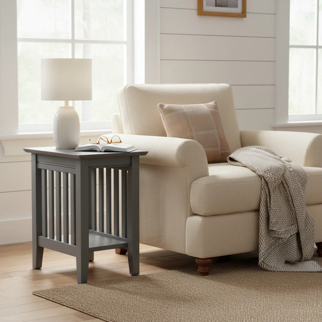 Mission Chair Side Table