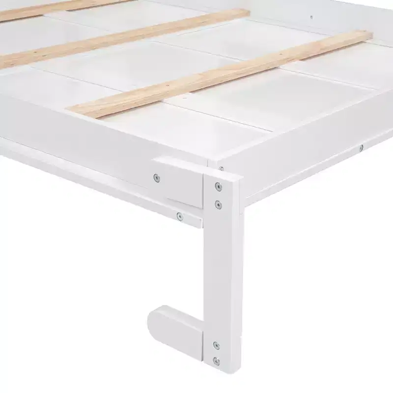 Whisen Murphy Bed Wall Bed with Shelves