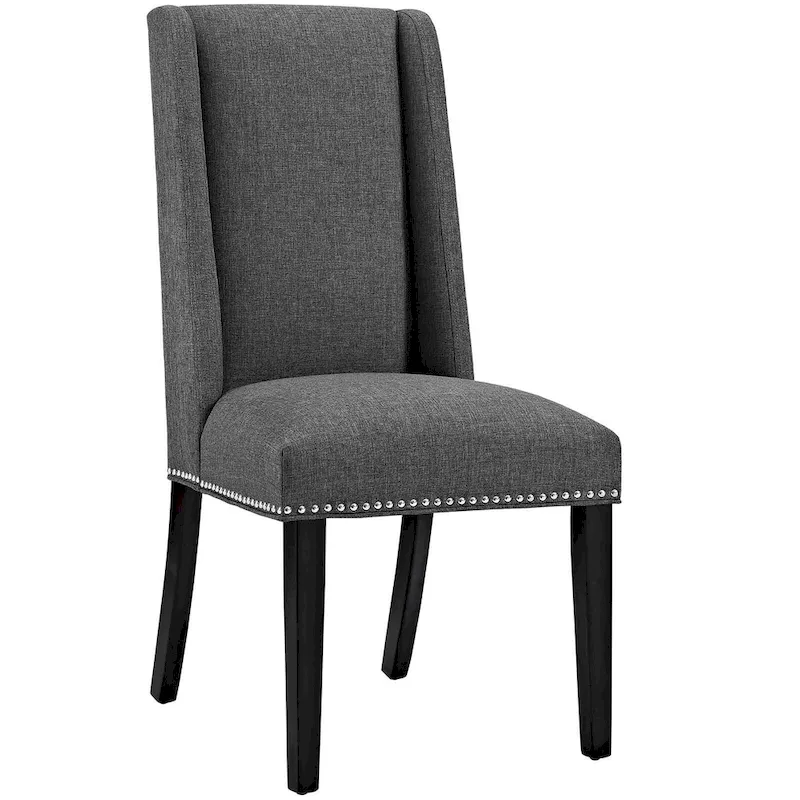 Fabric Upholstered Dining Chairs (Set of 2)