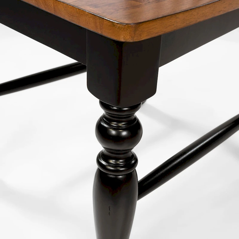 Glen Oak Transitional Wood Two-tone 9-Piece Dining Set by The Gray Barn