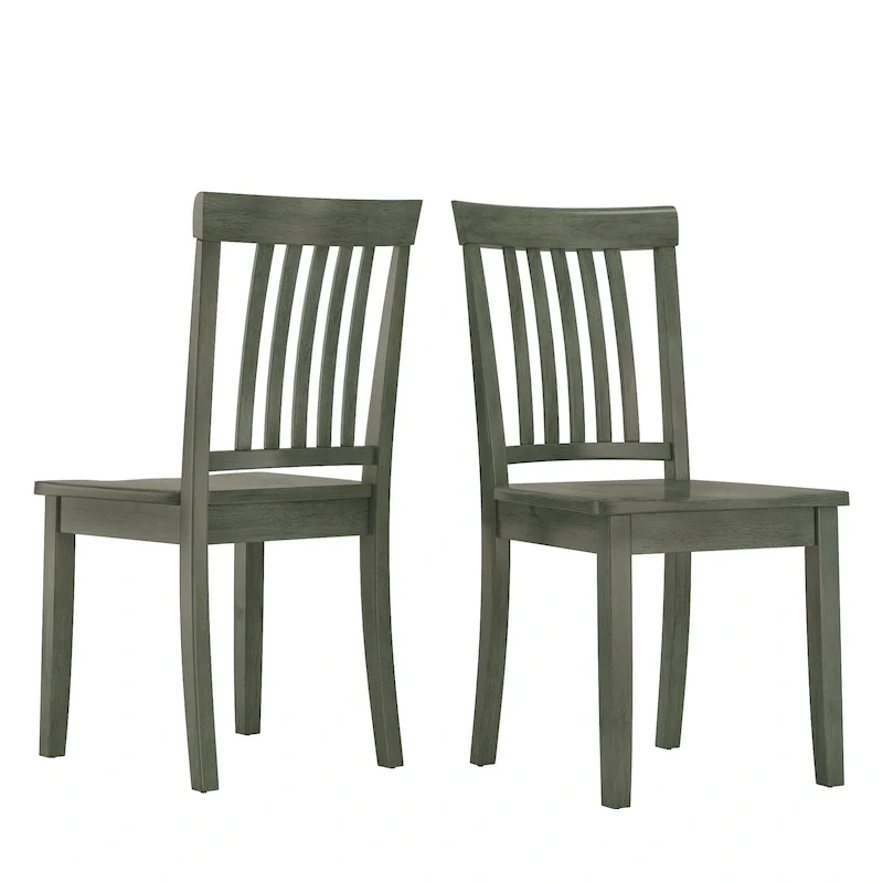 Wilmington II Slat Back Dining Chairs (Set of 2) by iNSPIRE Q Classic