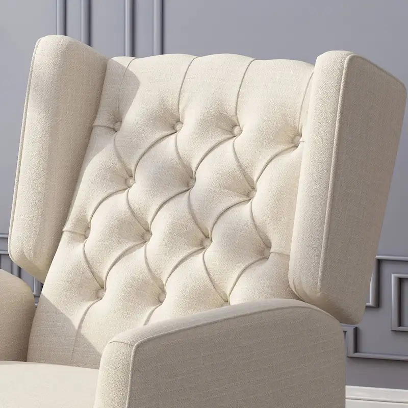 Keating Traditional Wingback Recliner by Christopher Knight Home