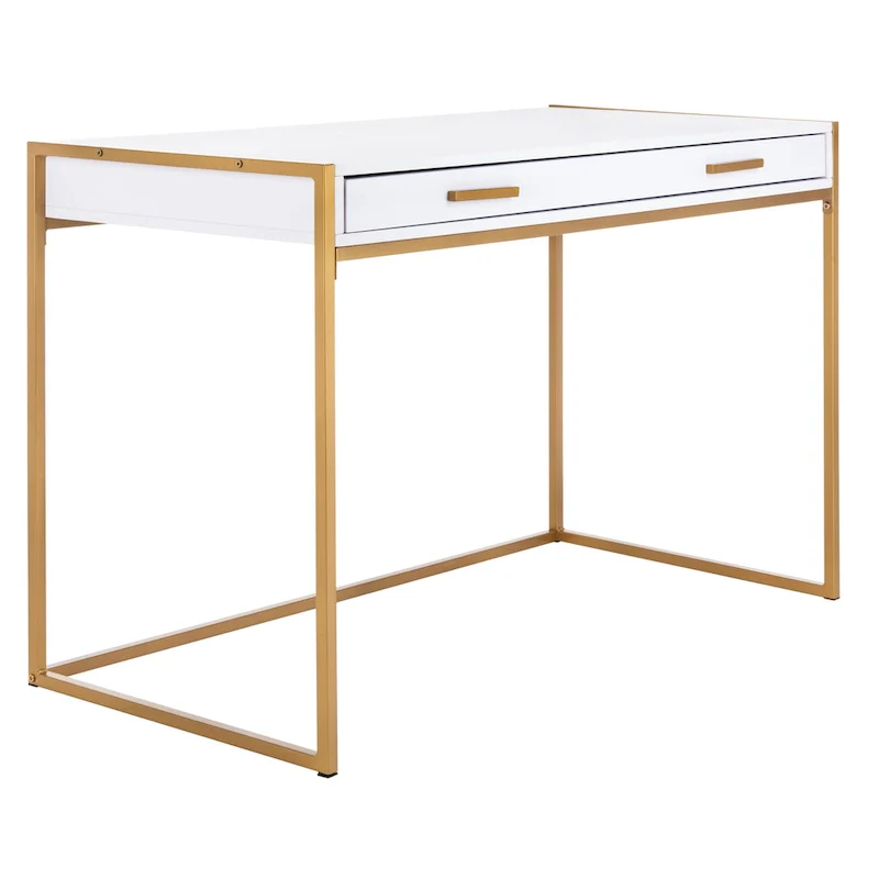 SAFAVIEH Ilo Glam 1-Drawer Console Desk